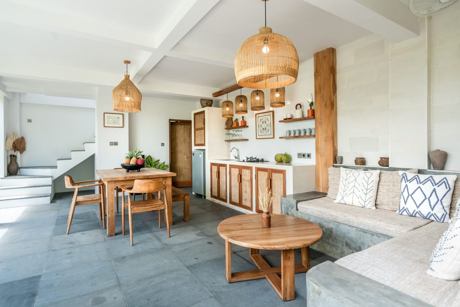 Villa Tiga, interior